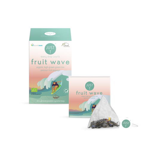 Just-T Fruit wave, pyramid teblad - 20 st