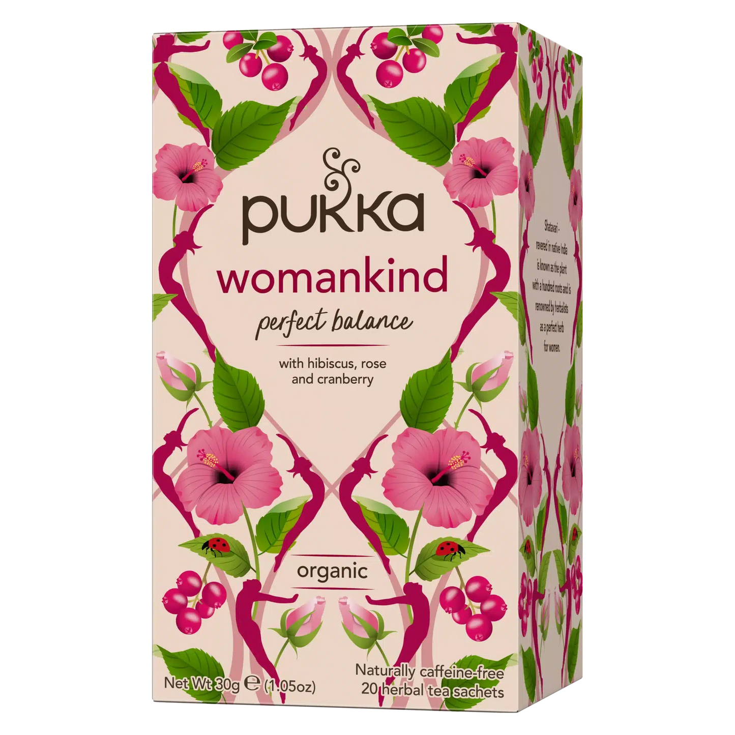 Pukka Womankind te ekologiskt - 20 st - bokstavste