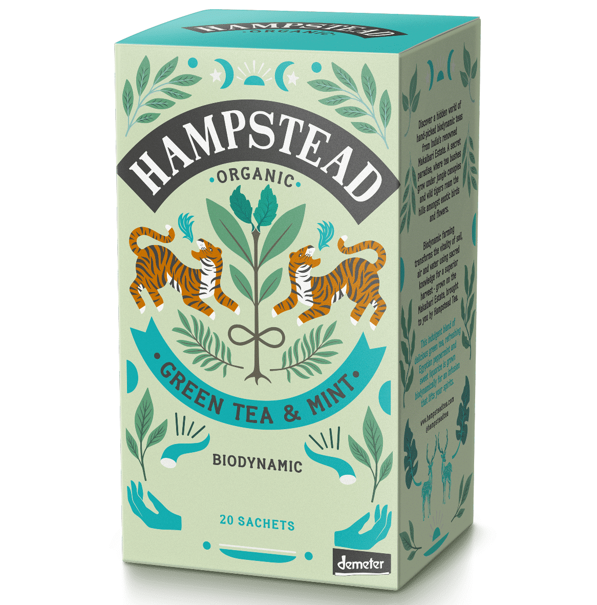 Hampstead grøn te og mynte - 20 breve