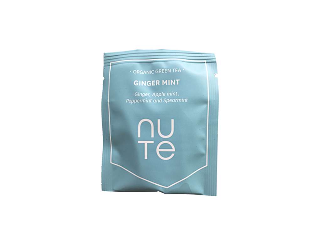 NUTE Green Ginger Mint Organic - 1 st - Bokstavste