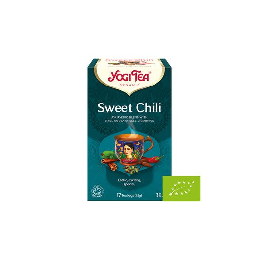 Yogi Tea Sweet Chili - 17 st - bokstavste