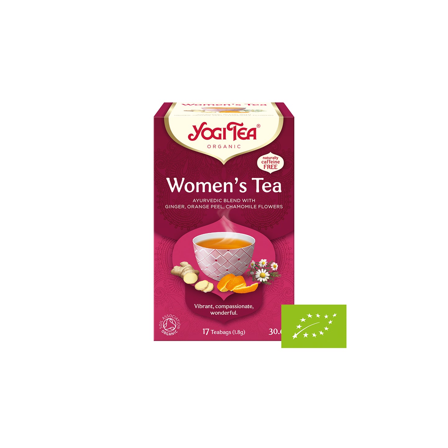 Yogi Tea Women's Tea - 17 st - bokstavste