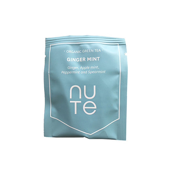 NUTE Green Ginger Mint Organic - 10 st - Bokstavste