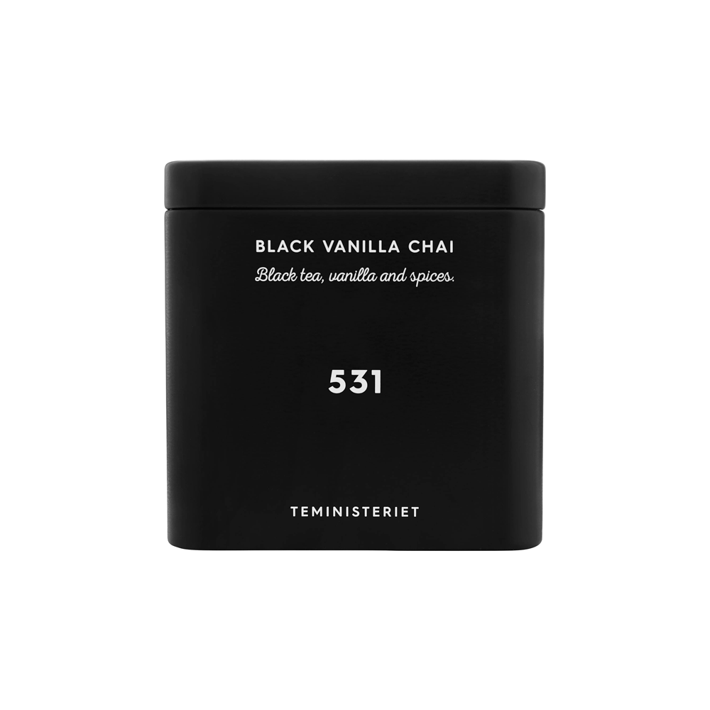 531 Black Vanilla Chai, Ministry of Tea - 100g - burk