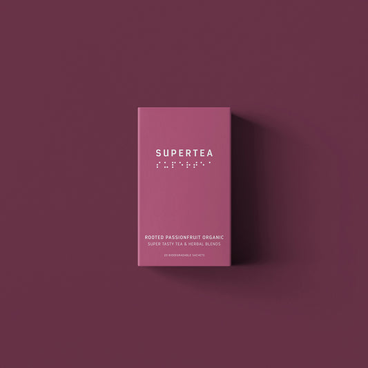 Supertea, Rotad passionsfrukt ekologisk - 20 st - bokstavste