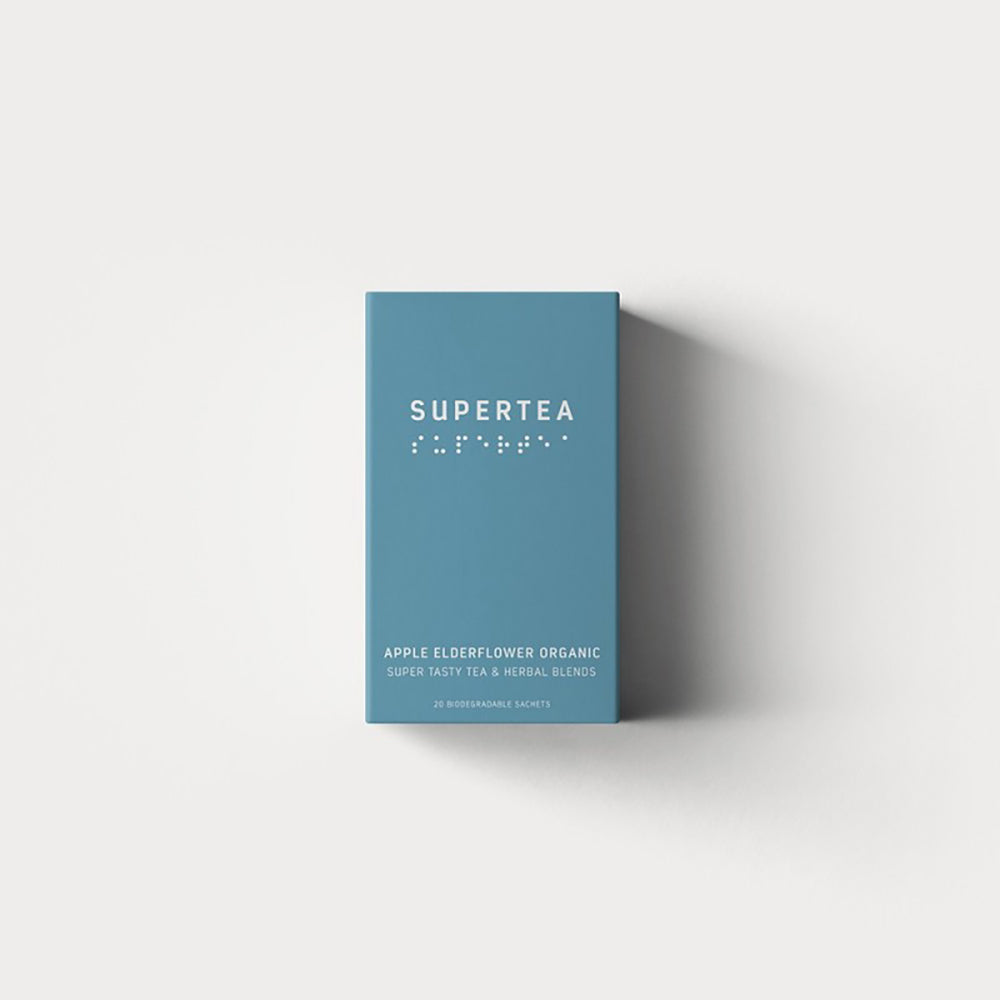 Supertea, Äppelfläder ekologisk - 20 st - bokstavste