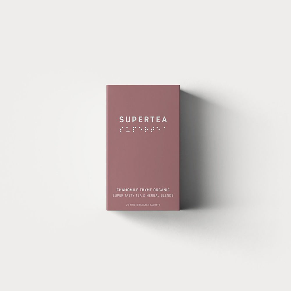 Supertea, Kamomilltimjan ekologisk - 20 st - bokstavste