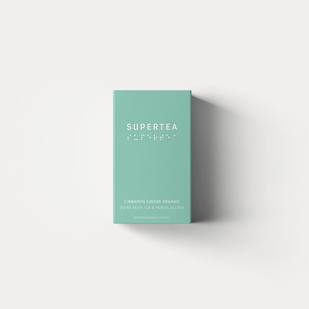 Supertea, Kanel ingefära ekologisk - 20 st - bokstavste