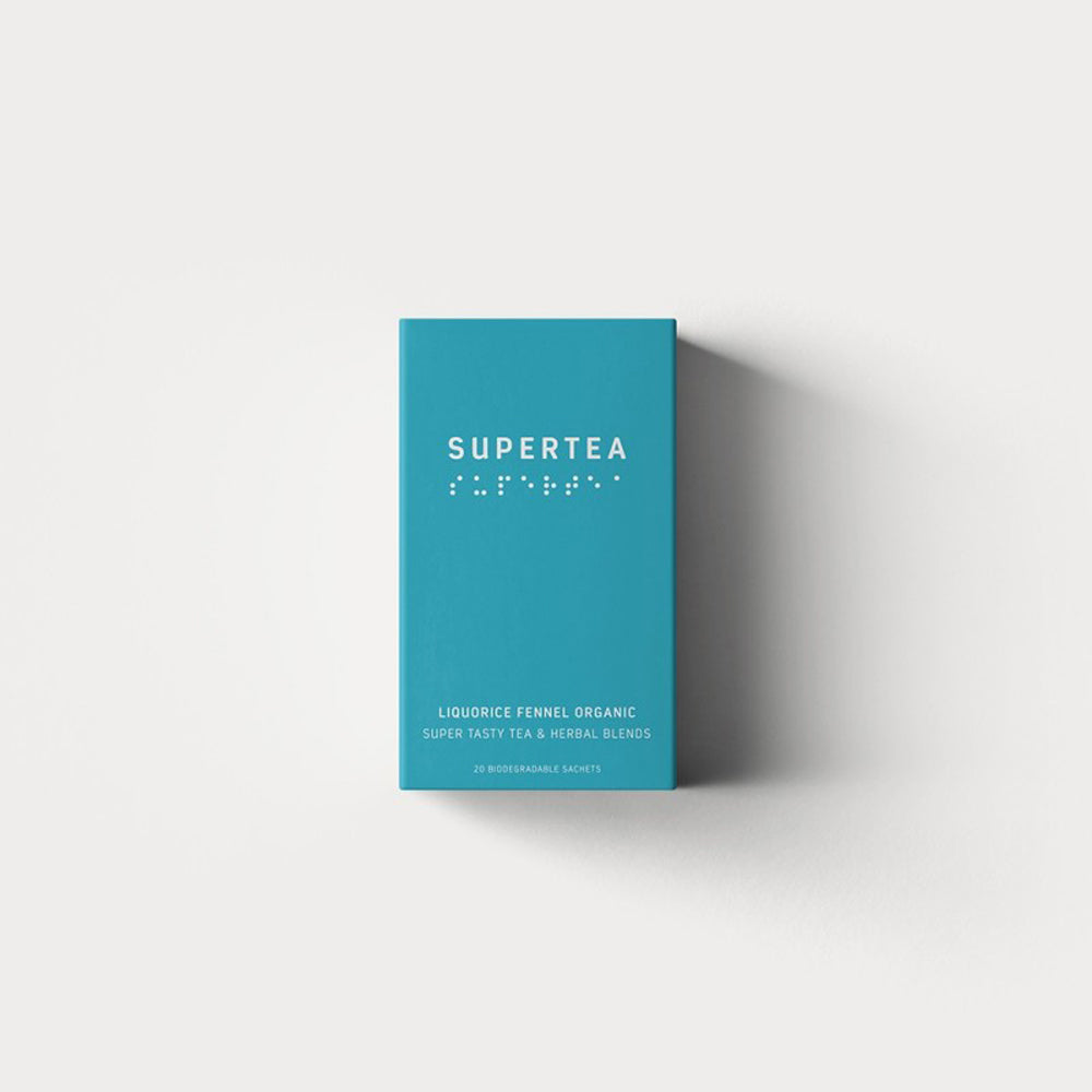 Supertea, Lakritsfänkål ekologisk - 20 st - bokstavste