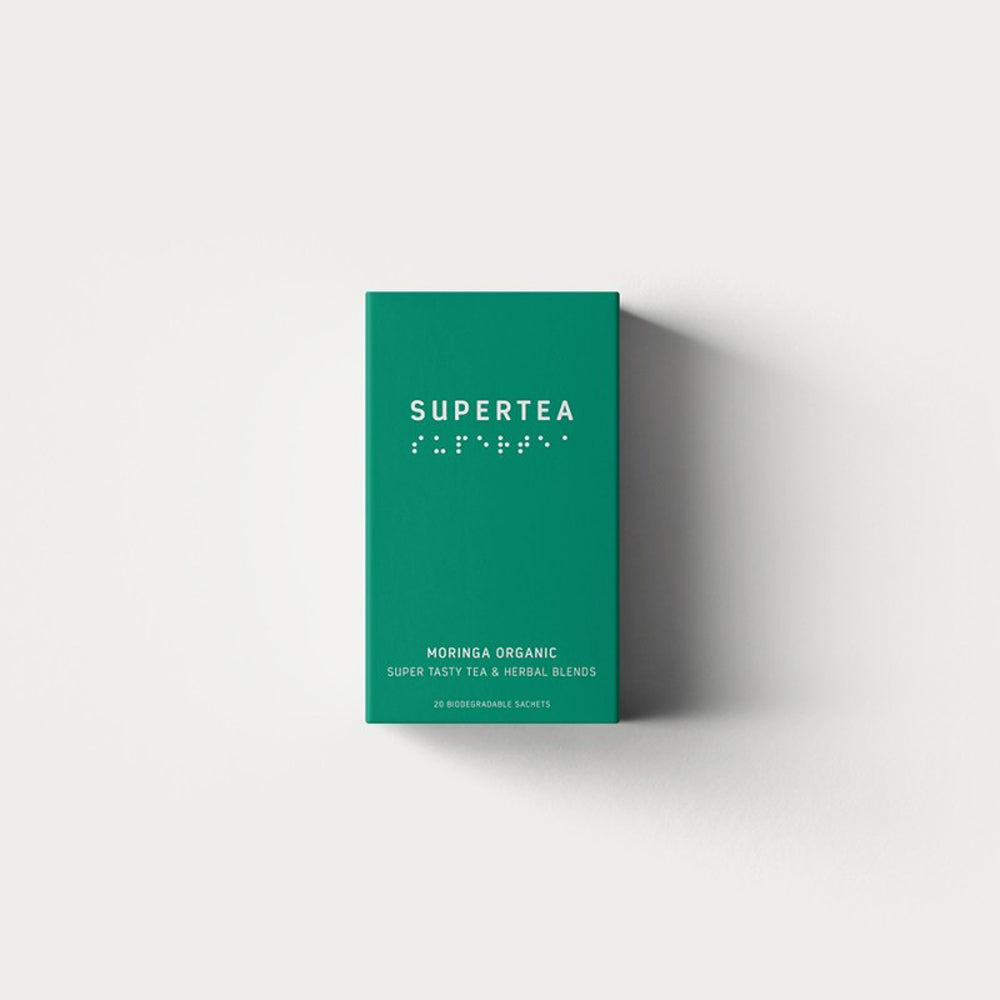 Supertea, Moringa ekologisk - 20 st - bokstavste