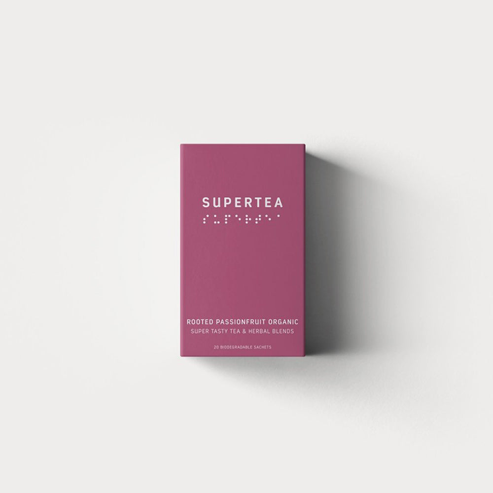 Supertea, Rotad passionsfrukt ekologisk - 20 st - bokstavste